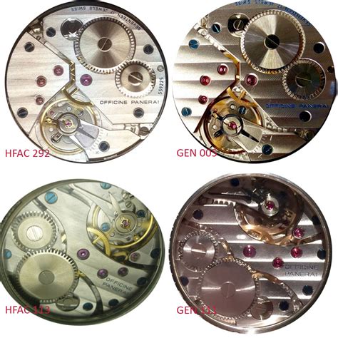 Side by side OEM ETA vs. REP parts on the 6497 movement for .